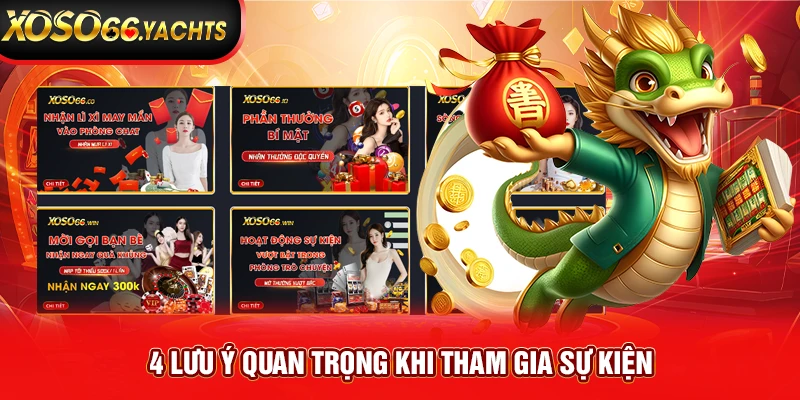 4 lưu ý quan trọng khi tham gia sự kiện 4 lưu ý quan trọng khi tham gia sự kiện