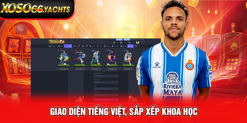 Giao diện tiếng Việt, sắp xếp khoa học Giao diện tiếng Việt, sắp xếp khoa học