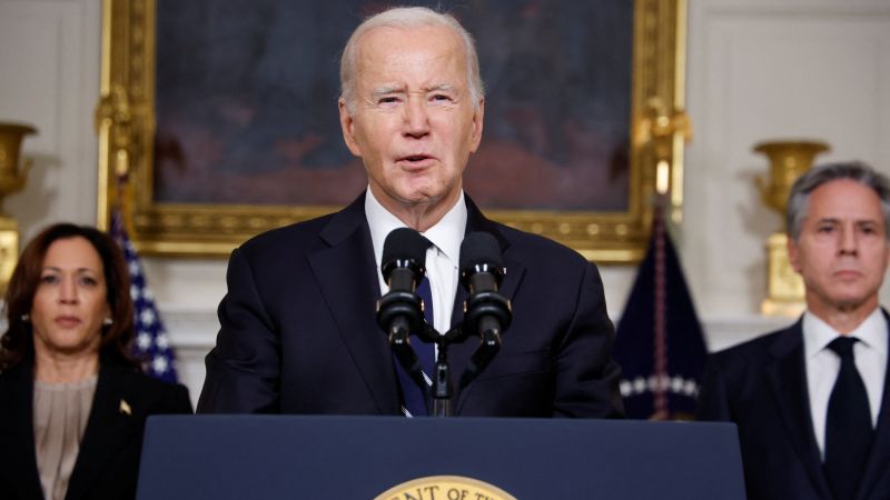Biden's Israel speech: President confirms US citizens are among Hamas hostages in sharp condemnation of attacks